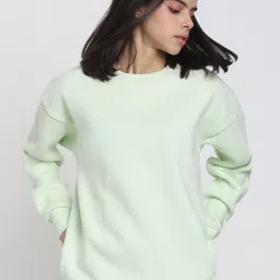 Bewakoof Heavy Duty Plus Size 1.0 Oversized Fleece Pullover Sweatshirt-picture-2