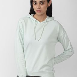 Van Heusen Woman Women Green Hooded Sweatshirt-image-10