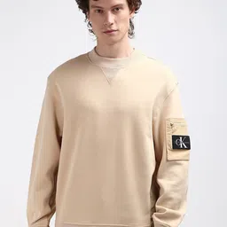 Calvin Klein Men Cotton Solid Sweatshirt-picture-21