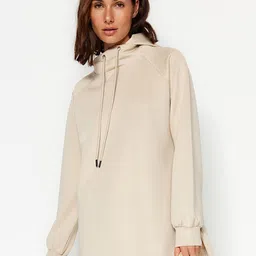 Trendyol Hooded Long Sleeves Sweatshirt-image-17