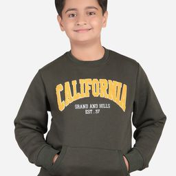 Bodycare Kids Boys Typography Printed Fleece Sweatshirt-picture-21