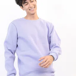 HIGHLANDER Men Lavender Pullover Sweatshirt-image-61