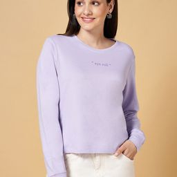 Honey by Pantaloons Typography Printed Cotton Sweatshirt-image-91