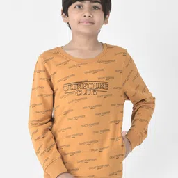 Crimsoune Club Boys Typography Printed Sweatshirt-image-37