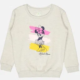 Bodycare Kids Girls Minnie Mouse Printed Fleece Pullover-image-35