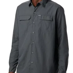 Columbia Men Grey Regular Fit Hiking Shirt-image-42