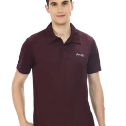 playR Polo Collar Short Sleeves Regular Fit Dri-FIT T-shirt-image-75