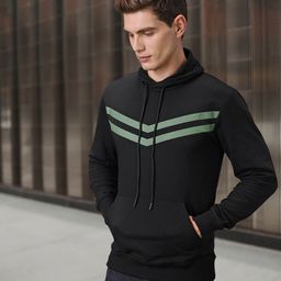 INVICTUS Men Black Solid Sweatshirt-image-47
