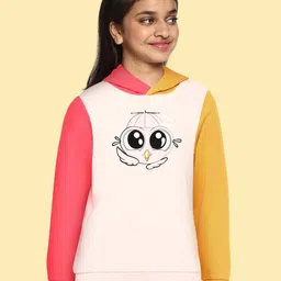 Puma Kids Regular Fit Graphic Print Lil Hoodie Sweatshirt-25