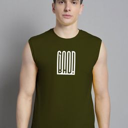FBAR Typography Printed Pure Cotton Slim Fit T-shirt-image-35