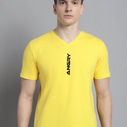 FBAR Typography Printed Round Neck Slim Fit Cotton Regular T-shirt-picture-47