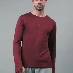 ATICX Slim Fit Round Neck Long Sleeves FlexDRY T-shirt-image-54