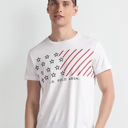 U.S. Polo Assn. Denim Co. Printed Cotton Slim Fit T-shirt-picture-32