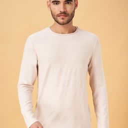 7 Alt by Pantaloons Long Sleeves Slim Fit T-shirt-image-84