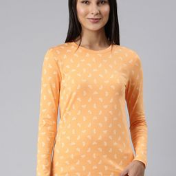 Enamor Conversational Printed Slim Fit Cotton T-shirt-image-21
