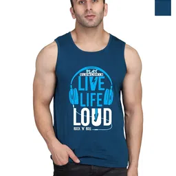 SLOWLORIS Men Varsity 2 Printed Tropical Pockets Slim Fit T-shirt-picture-48