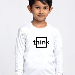 Friskers Boys White Typography Printed Applique Slim Fit T-shirt-image-78