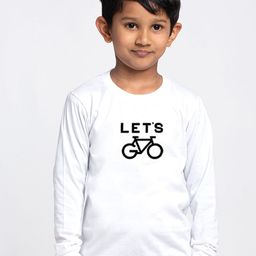 Friskers Boys White Typography Printed Applique Slim Fit T-shirt-image-74