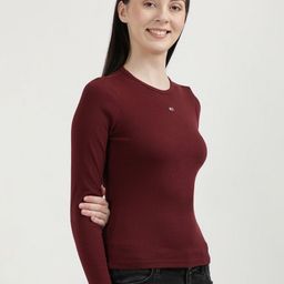 Tommy Hilfiger Women Slim Fit T-shirt-image-17