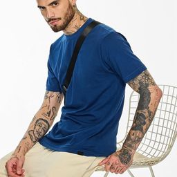 Snitch Men Solid Round Neck Cotton T-shirt-picture-31