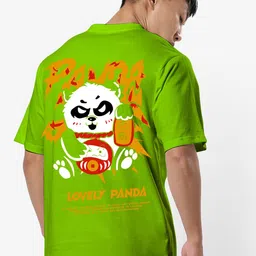 STATUS MANTRA Graphic Printed Oversized Pure Cotton T-shirt-image-45