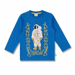 JusCubs Boys Graphic Printed Round Neck Long Sleeves Cotton T-shirt-picture-57