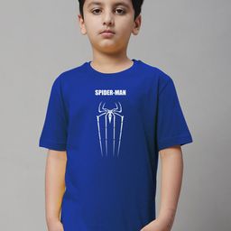 Friskers Boys Spider Man Printed Pure Cotton T-shirt-image-59