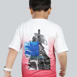 3PIN Boys Typography Printed Oversized Round Neck Cotton T-shirt-image-92