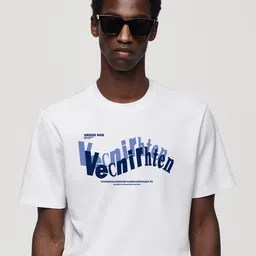 MISCHIEF MONKEY Men Typography Printed T-shirt-image-35