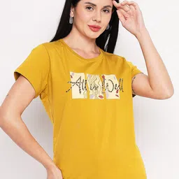 NEVA Typography Printed T-Shirt-image-4