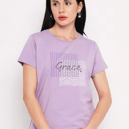 NEVA Typography Printed T-Shirt-image-1