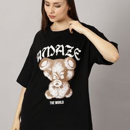 THE HOLLANDER Women Typography Printed T-shirt-image-91