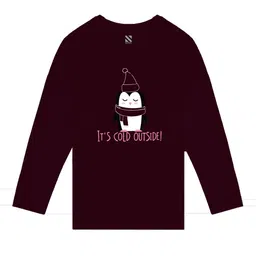 BAESD Girls Typography Cotton Round Neck Regular T-shirt-image-73