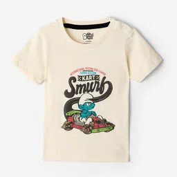 The Souled Store Boys Round Neck Printed T-shirt-59
