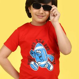 V-Mart Boys Graphic Printed Cotton T-shirt-image-11