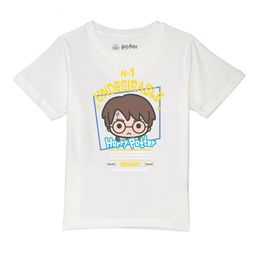 Harry Potter by Wear Your Mind Boys White Printed Cotton T-shirt-image-88