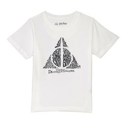 Harry Potter by Wear Your Mind Boys White Printed T-shirt-image-76