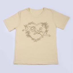 V-Mart Women Graphic Printed Round Neck Cotton T-shirt-image-67