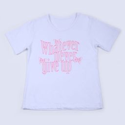 V-Mart Women Typography Printed Round Neck Cotton T-shirt-image-72