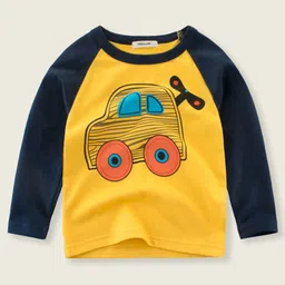 INCLUD Boys Navy Blue Printed T-shirt-image-60