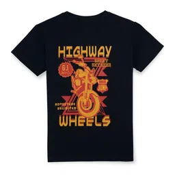Gini and Jony Boys Round Neck Short Sleeves Printed Tshirt-image-95