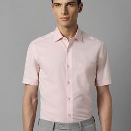 Louis Philippe Micro Ditsy Printed Regular Fit Cotton Formal Shirt-image-81