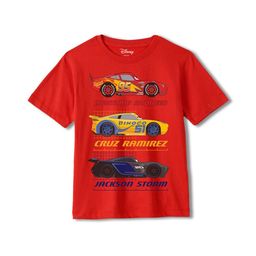 Wear Your Mind Boys Cars Printed V-Neck Applique T-shirt-image-56