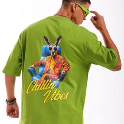 The Indian Garage Co Men Graphic Printed Round Neck Boxy T-shirt-image-53