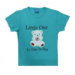 BAESD Girls Printed Pure cotton anti bacterial Tshirt-image-30