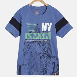 DIXCY SCOTT Boys Graphic Printed Round Neck Cotton T-shirt-image-20