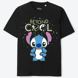 YK Disney Boys Printed V-Neck Applique T-shirt-16