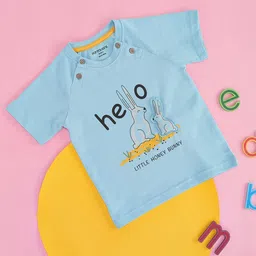 Pantaloons Baby Boys Typography Printed Raglan Sleeves Cotton T-shirt-picture-49