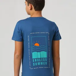 Nautica Boys Graphic Printed Cotton T-shirt-image-50