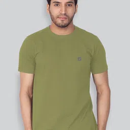 LUX NITRO Men Green 3 Anti Odour Applique T-shirt-image-99